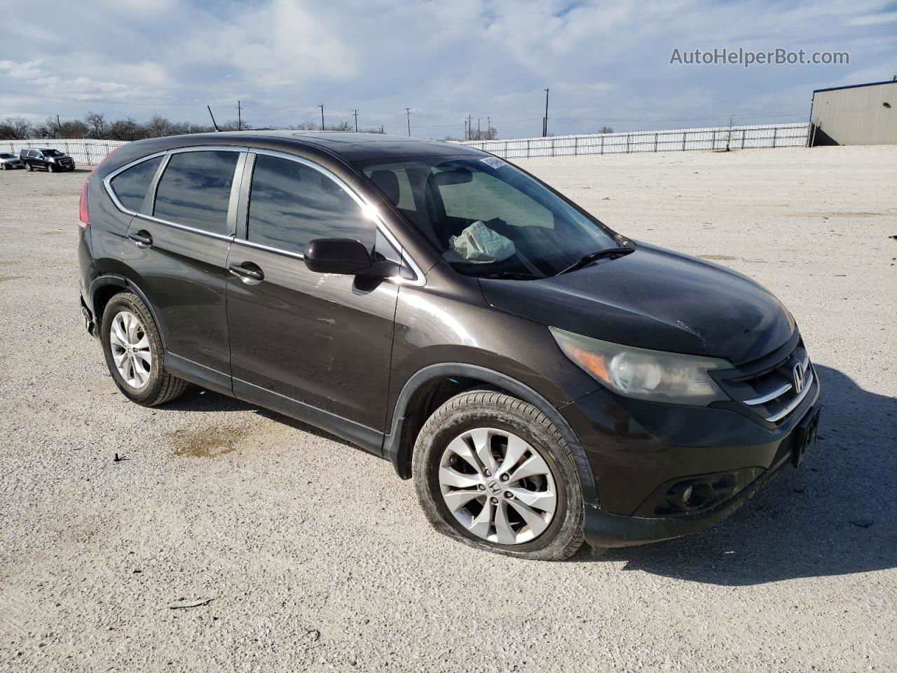 2013 Honda Cr-v Ex Black vin: 5J6RM3H56DL044113