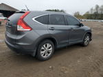 2012 Honda Cr-v Ex Gray vin: 5J6RM3H57CL008848