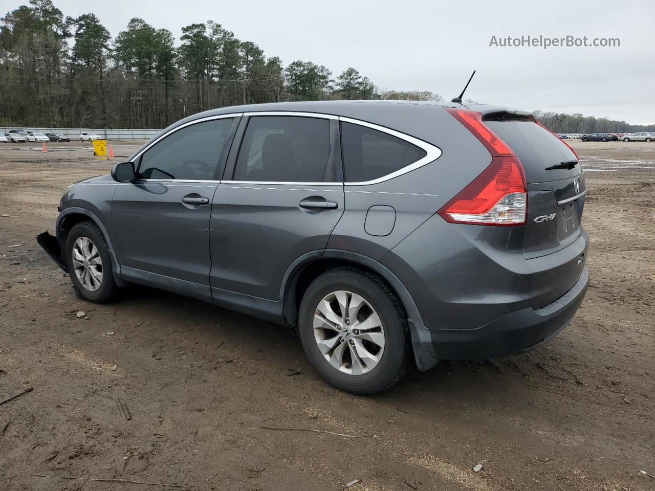 2012 Honda Cr-v Ex Gray vin: 5J6RM3H57CL008848