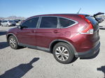 2012 Honda Cr-v Ex Maroon vin: 5J6RM3H57CL018697