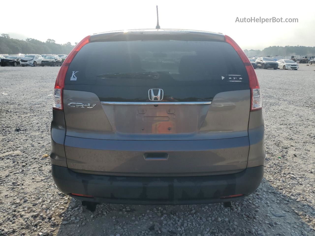 2012 Honda Cr-v Ex Brown vin: 5J6RM3H58CL034214