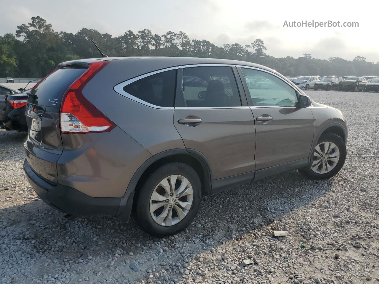 2012 Honda Cr-v Ex Brown vin: 5J6RM3H58CL034214