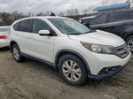 2013 Honda Cr-v Ex White vin: 5J6RM3H58DL045327