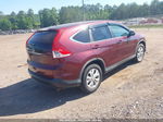 2013 Honda Cr-v Ex Red vin: 5J6RM3H58DL049135