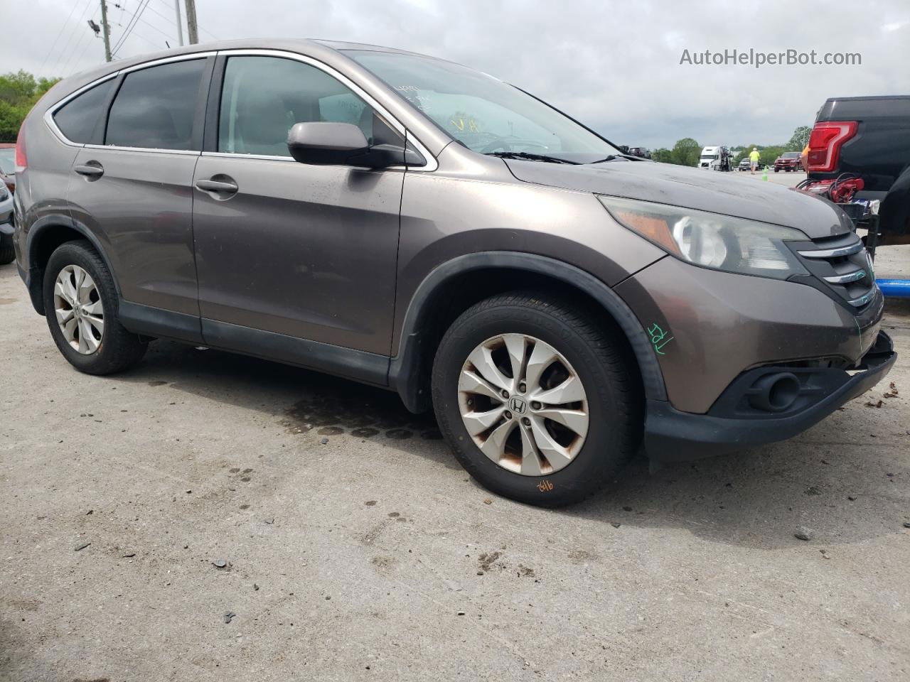 2012 Honda Cr-v Ex Silver vin: 5J6RM3H59CL029927