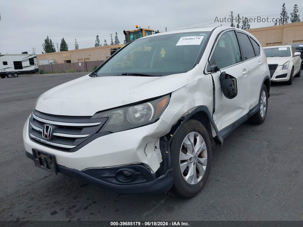 2013 Honda Cr-v Ex Белый vin: 5J6RM3H59DL003233