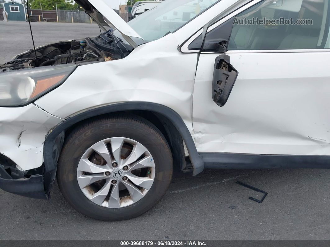 2013 Honda Cr-v Ex Белый vin: 5J6RM3H59DL003233