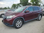 2013 Honda Cr-v Ex Burgundy vin: 5J6RM3H59DL031078