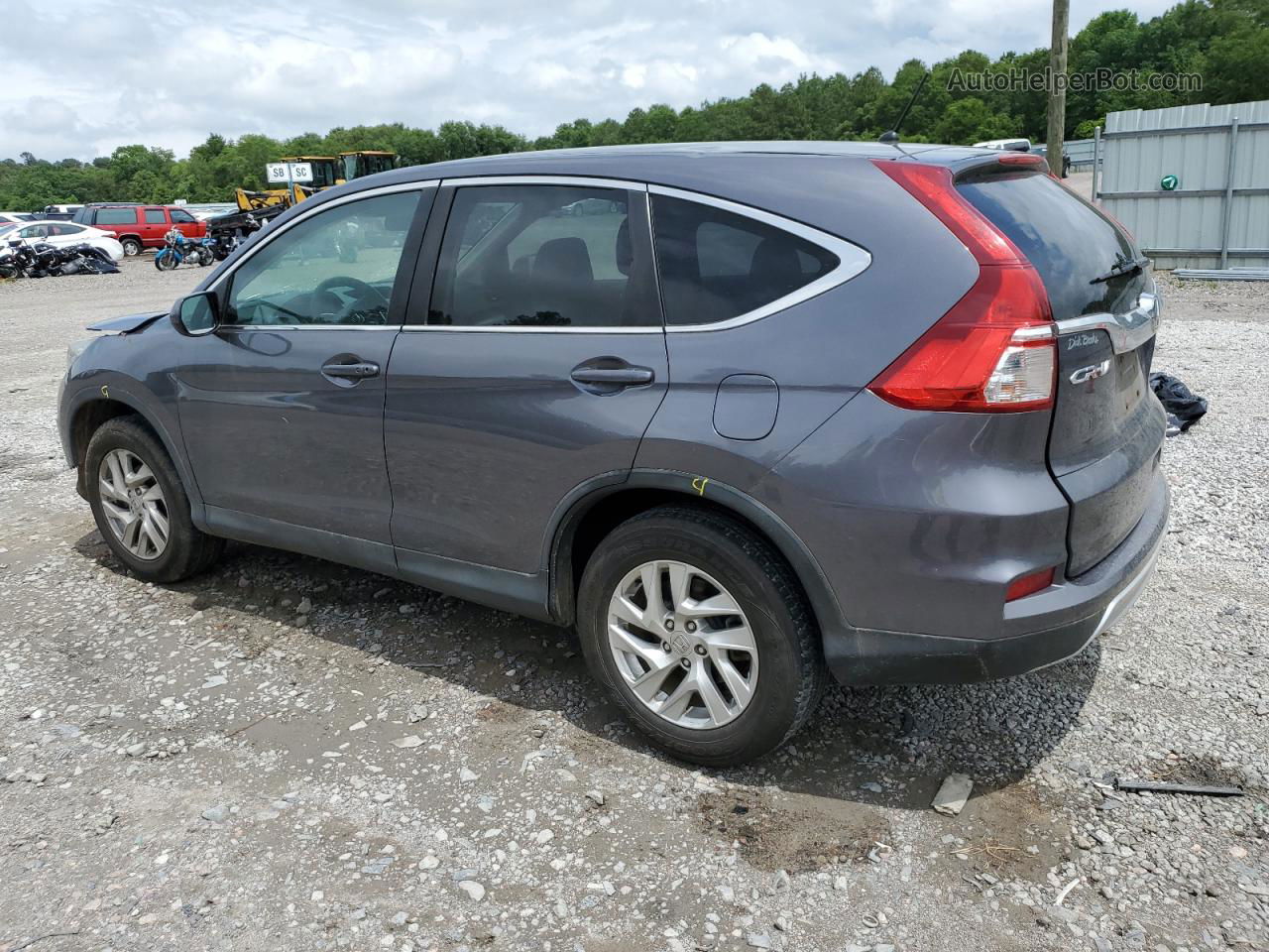 2015 Honda Cr-v Ex Gray vin: 5J6RM3H59FL011562