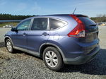 2012 Honda Cr-v Ex Blue vin: 5J6RM3H5XCL007743