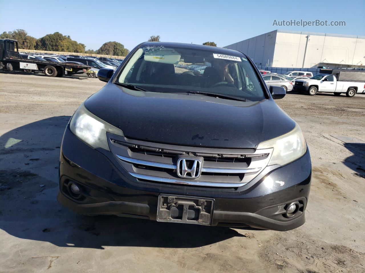 2012 Honda Cr-v Ex Black vin: 5J6RM3H5XCL042363