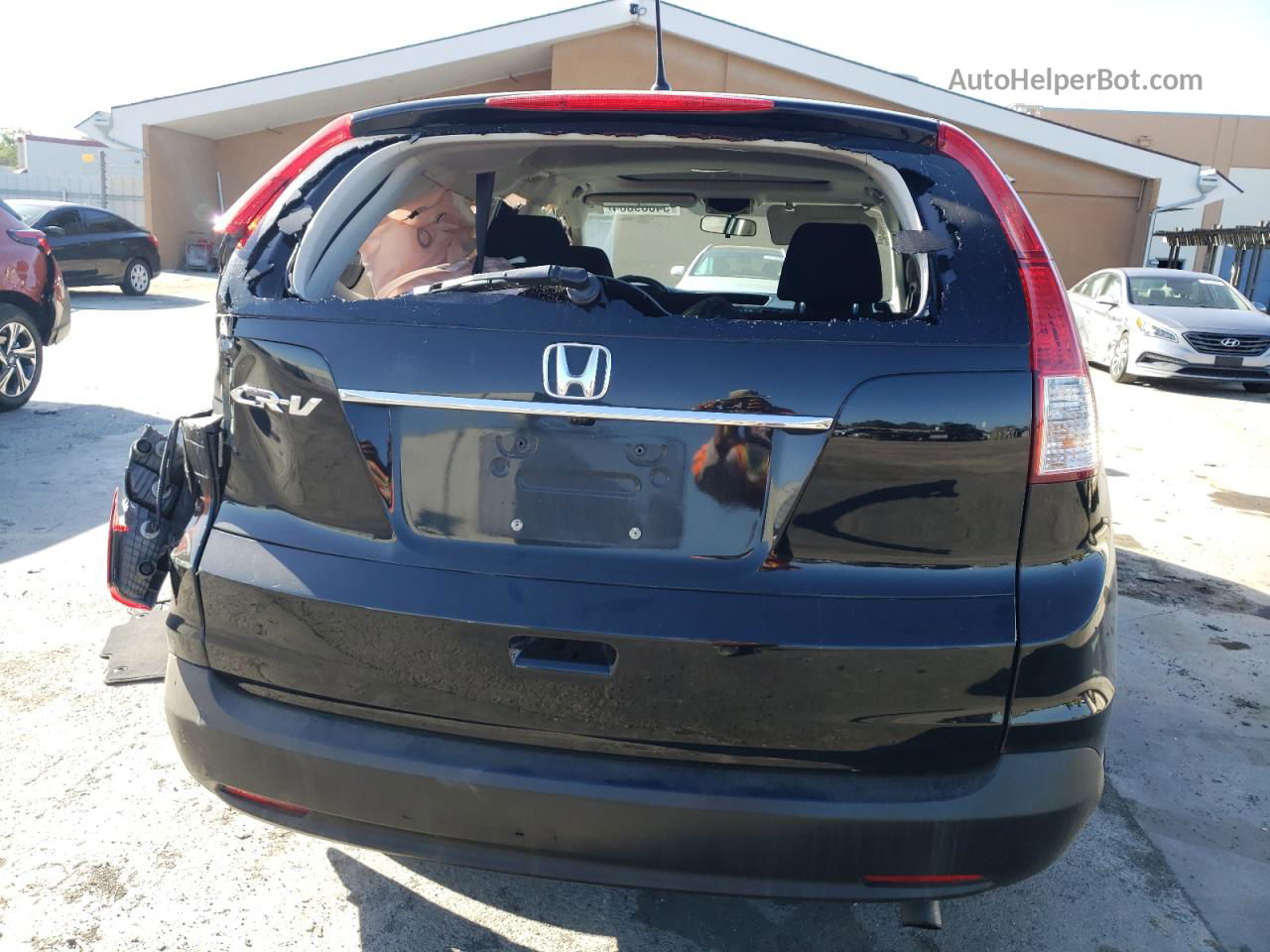 2012 Honda Cr-v Ex Черный vin: 5J6RM3H5XCL042363