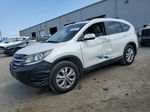 2013 Honda Cr-v Ex White vin: 5J6RM3H5XDL031350