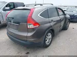 2012 Honda Cr-v Ex-l Коричневый vin: 5J6RM3H70CL001144