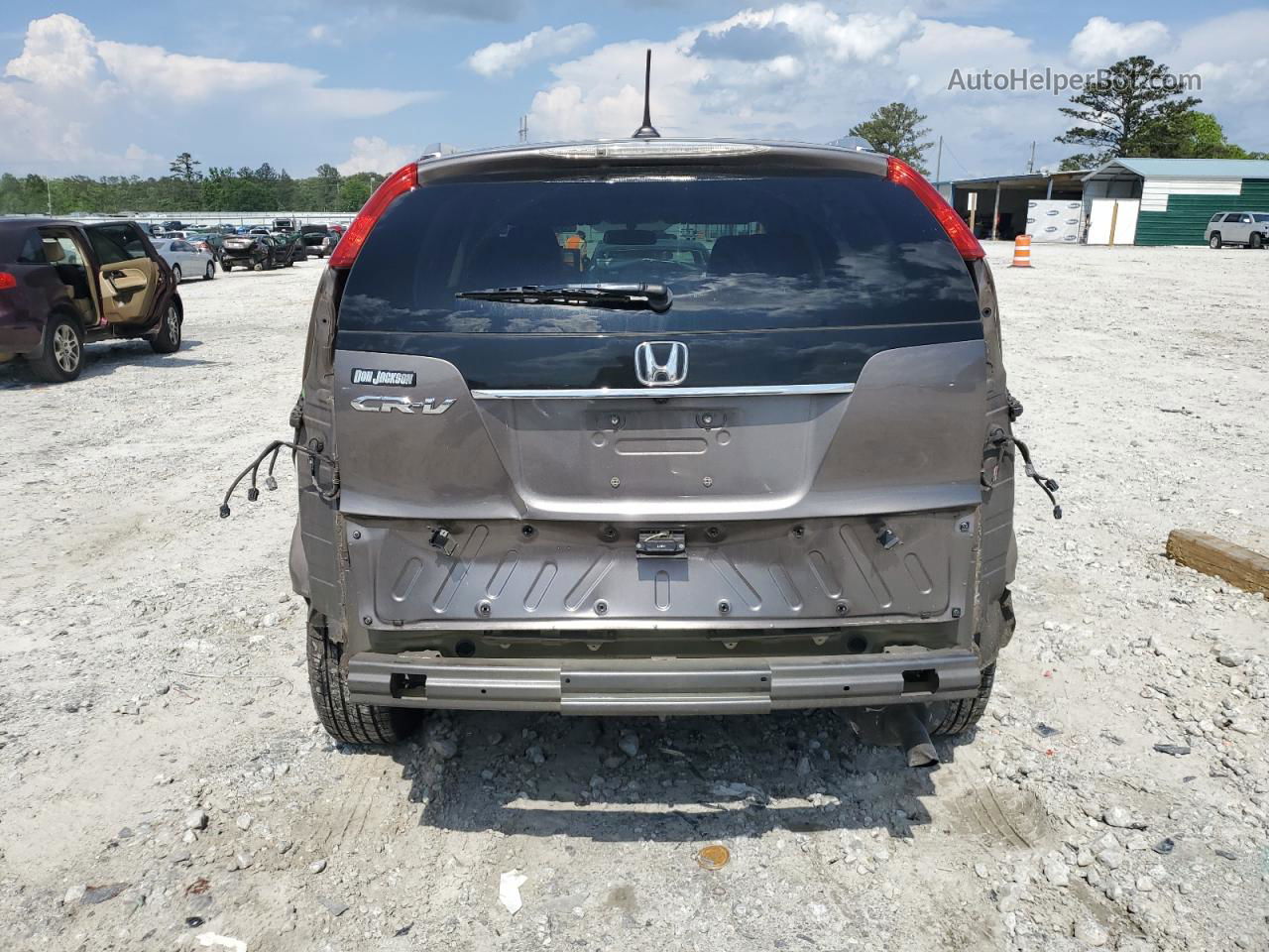 2012 Honda Cr-v Exl Gray vin: 5J6RM3H70CL015173