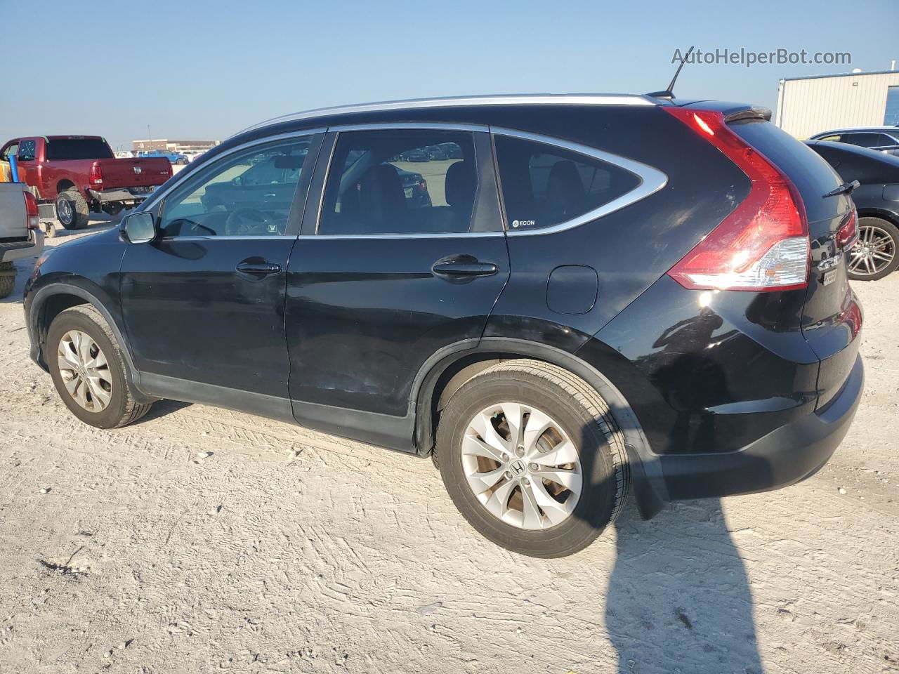 2012 Honda Cr-v Exl Black vin: 5J6RM3H70CL022222