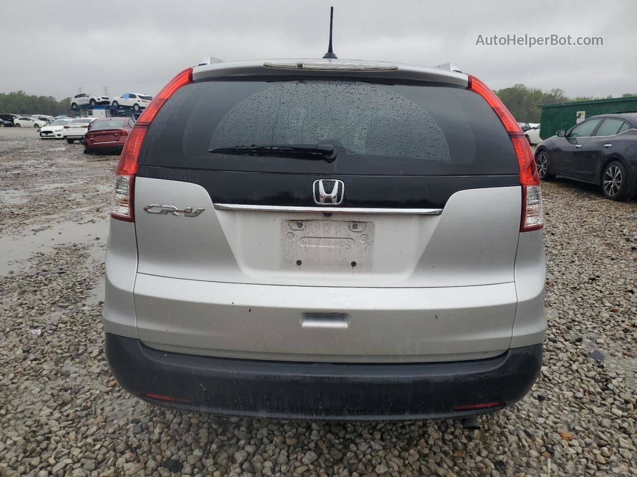 2012 Honda Cr-v Exl Silver vin: 5J6RM3H71CL012945