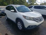 2012 Honda Cr-v Exl White vin: 5J6RM3H71CL024920