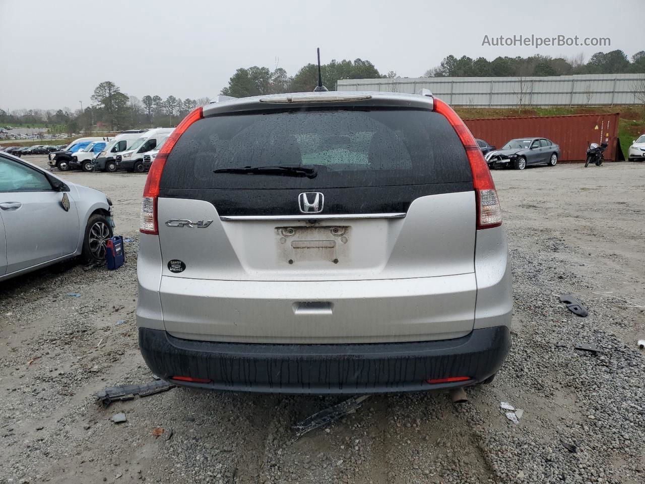 2012 Honda Cr-v Exl Silver vin: 5J6RM3H71CL035772