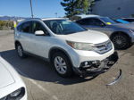 2013 Honda Cr-v Exl White vin: 5J6RM3H71DL045784