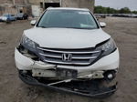 2013 Honda Cr-v Exl White vin: 5J6RM3H72DL009750