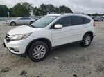 2015 Honda Cr-v Exl White vin: 5J6RM3H72FL011839