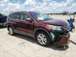 2012 Honda Cr-v Exl Бордовый vin: 5J6RM3H73CL011876