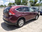 2012 Honda Cr-v Exl Бордовый vin: 5J6RM3H73CL011876