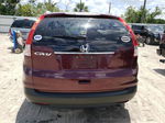 2012 Honda Cr-v Exl Burgundy vin: 5J6RM3H73CL011876