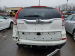 2015 Honda Cr-v Exl White vin: 5J6RM3H73FL019951