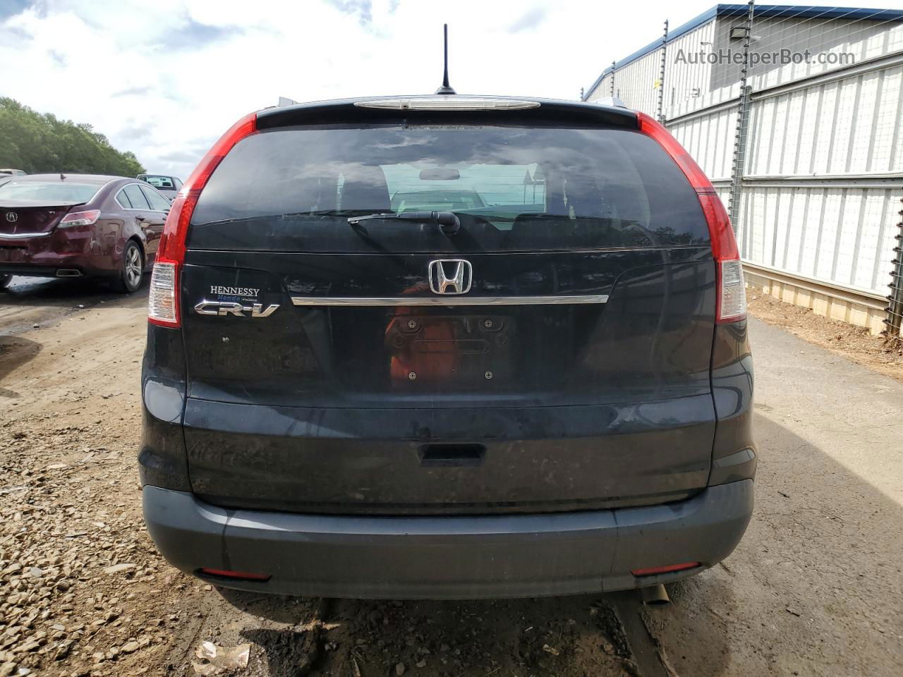 2012 Honda Cr-v Exl Black vin: 5J6RM3H74CL002331