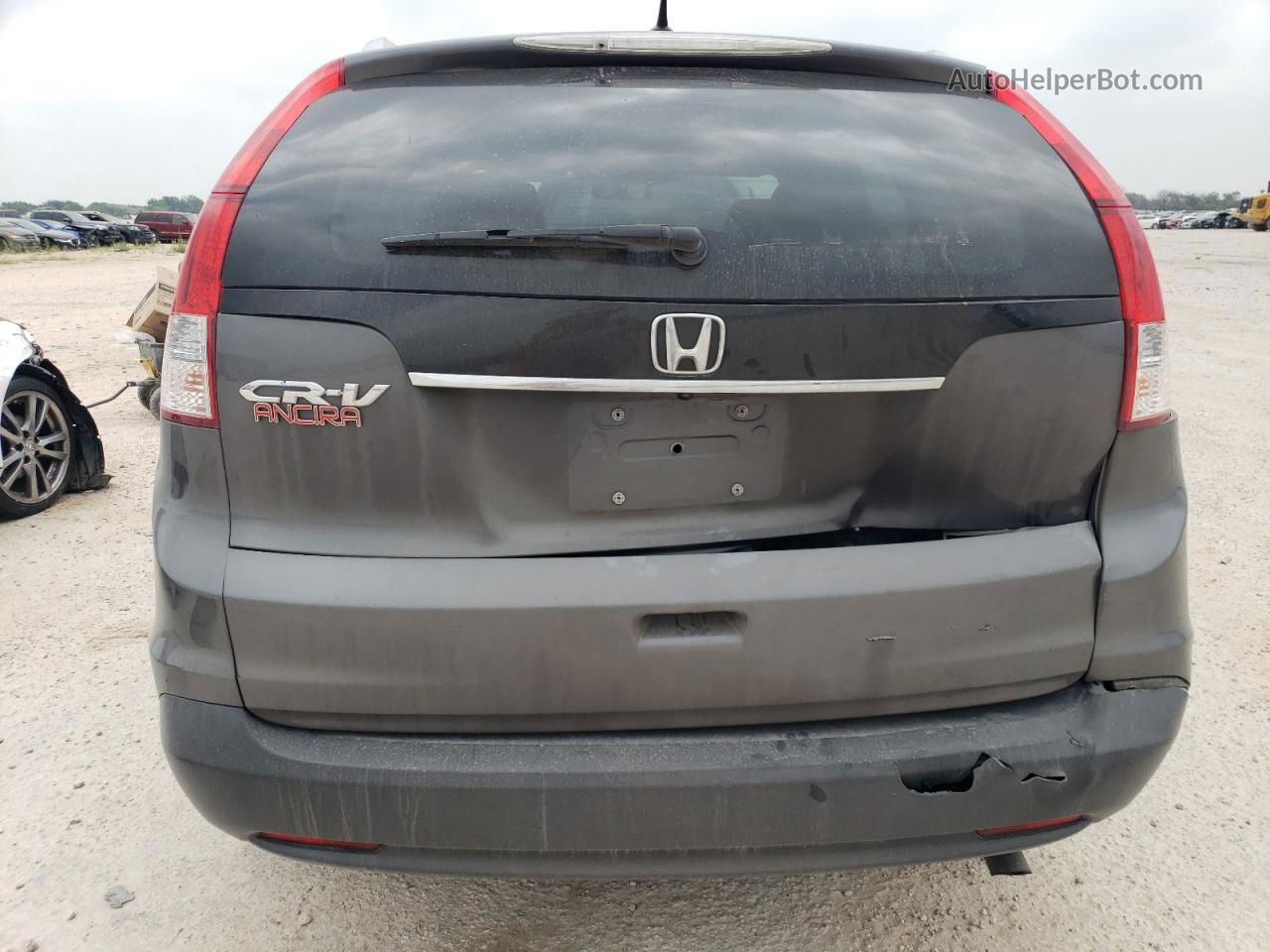 2012 Honda Cr-v Exl Серый vin: 5J6RM3H74CL002930