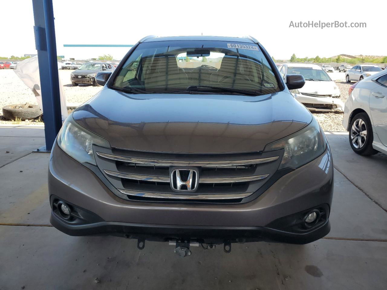 2012 Honda Cr-v Exl Коричневый vin: 5J6RM3H74CL016889