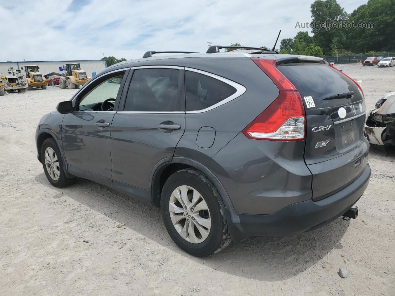 2013 Honda Cr-v Exl Gray vin: 5J6RM3H74DL006915