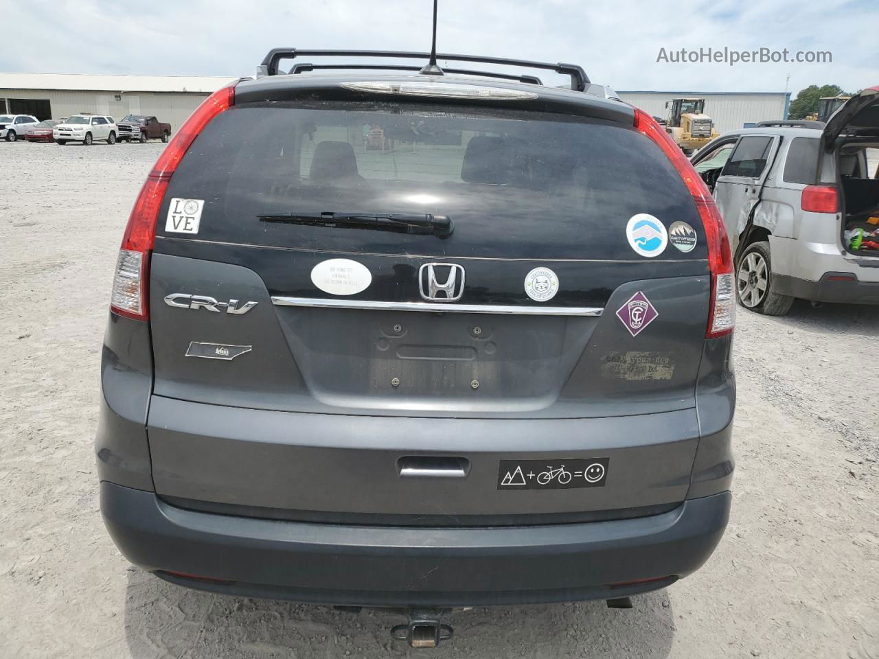 2013 Honda Cr-v Exl Gray vin: 5J6RM3H74DL006915