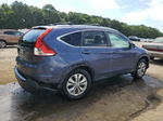 2012 Honda Cr-v Exl Синий vin: 5J6RM3H75CL002581