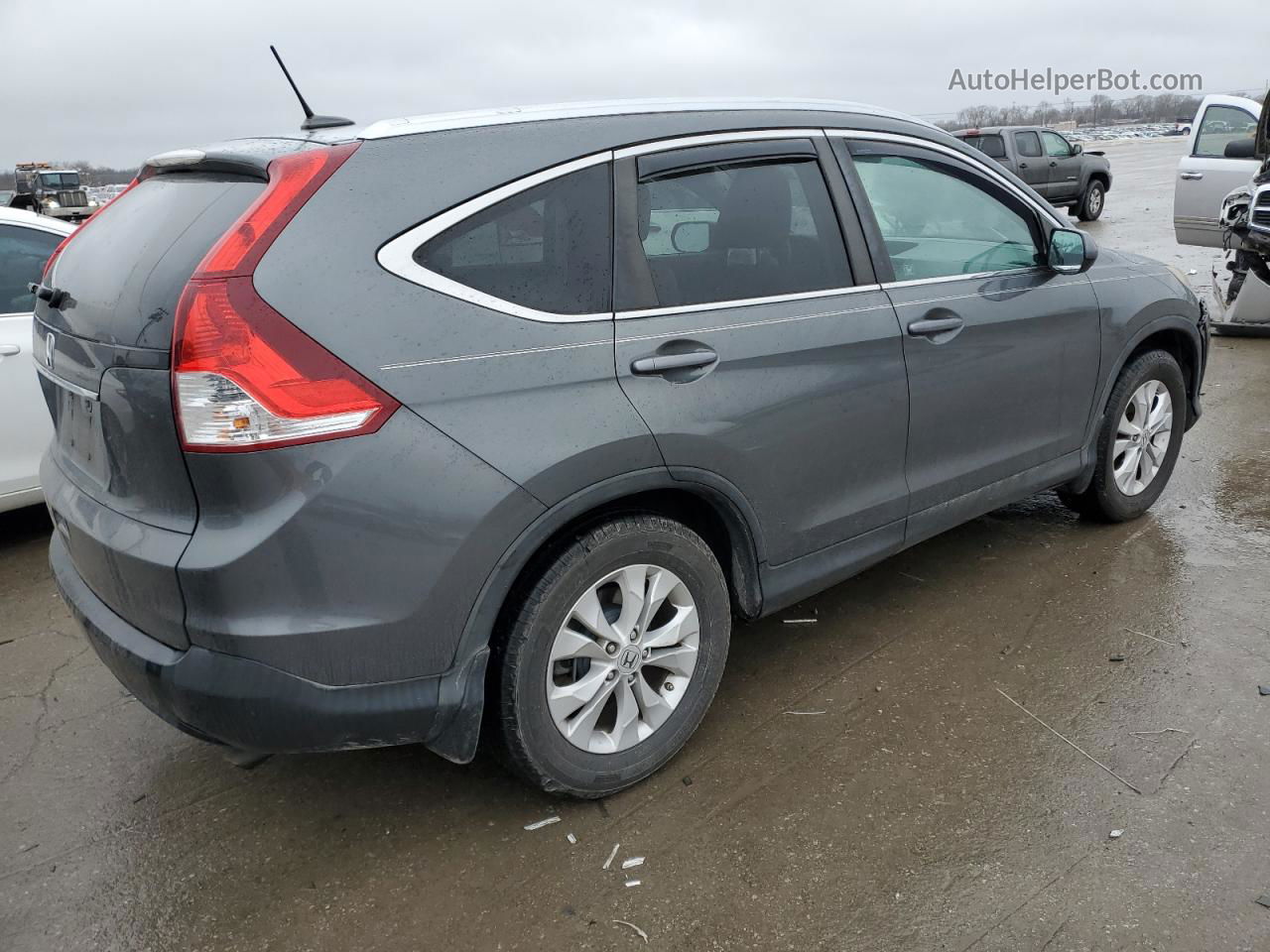 2012 Honda Cr-v Exl Gray vin: 5J6RM3H75CL040778