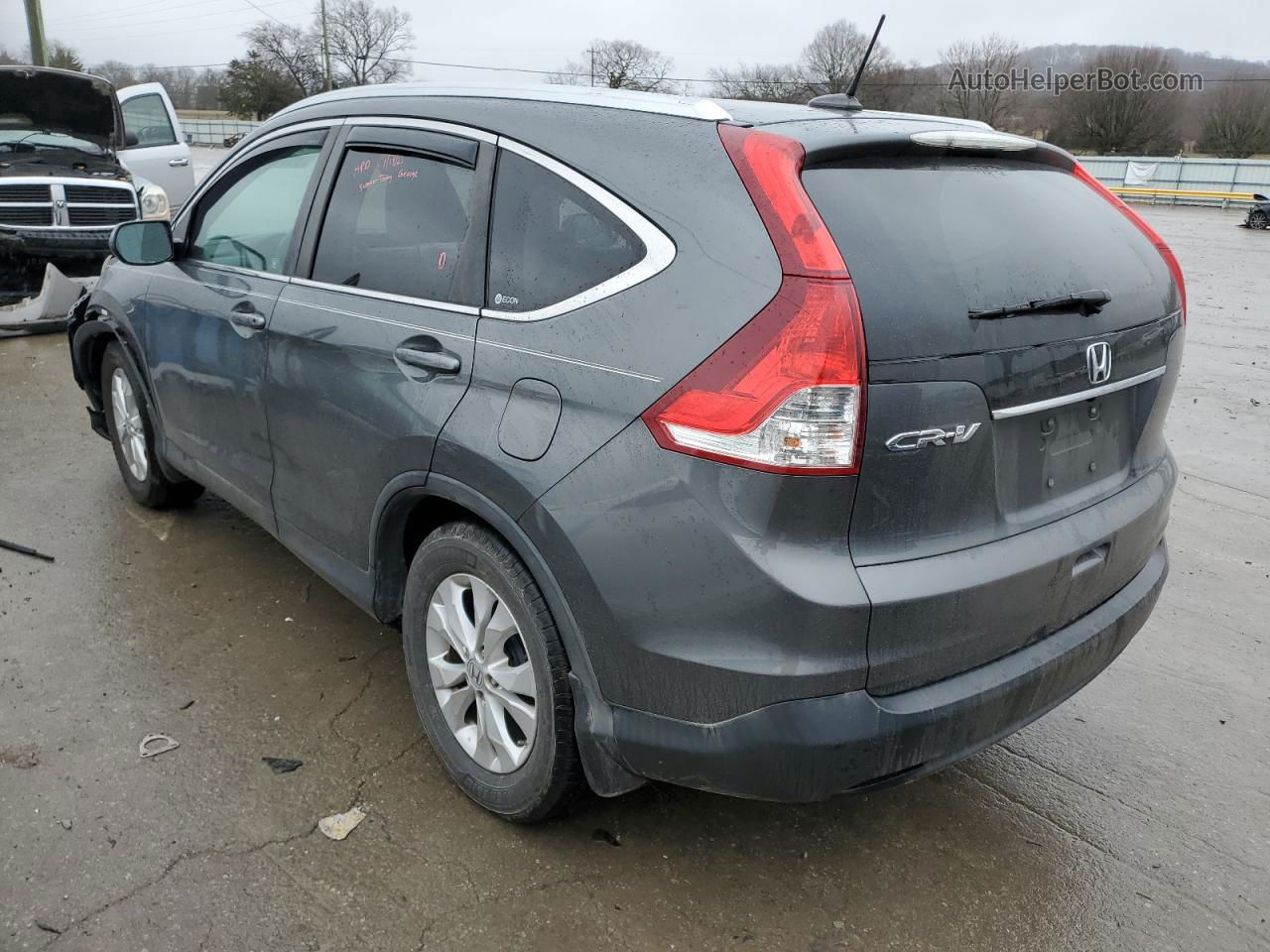 2012 Honda Cr-v Exl Серый vin: 5J6RM3H75CL040778