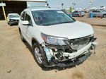 2013 Honda Cr-v Exl White vin: 5J6RM3H75DL010388