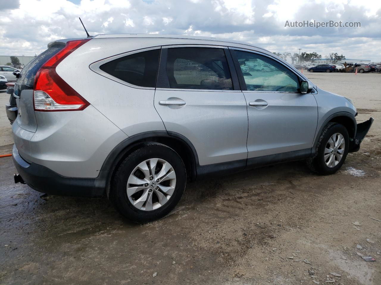 2012 Honda Cr-v Exl Silver vin: 5J6RM3H76CL007207