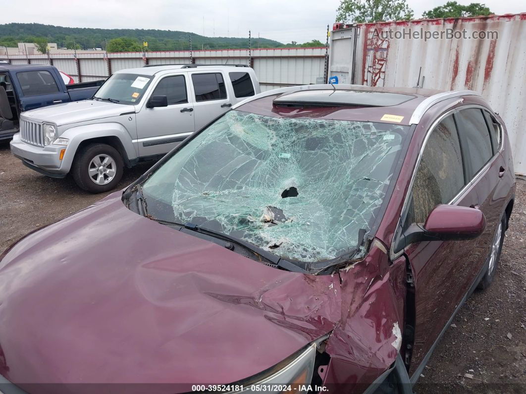 2012 Honda Cr-v Ex-l Purple vin: 5J6RM3H76CL011841