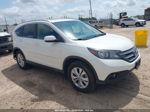 2012 Honda Cr-v Ex-l White vin: 5J6RM3H76CL033600