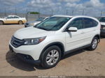 2012 Honda Cr-v Ex-l White vin: 5J6RM3H76CL033600