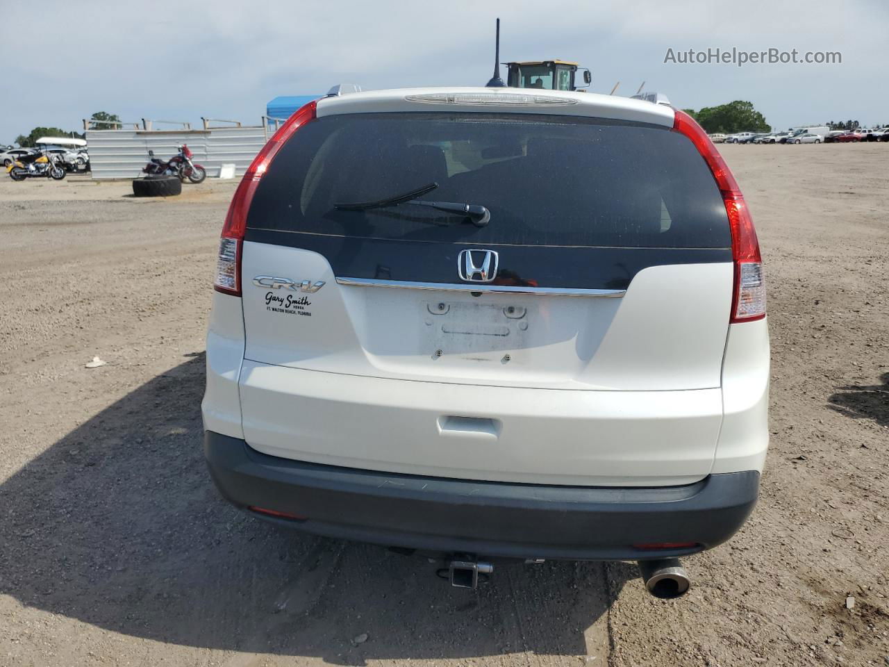 2012 Honda Cr-v Exl White vin: 5J6RM3H76CL038988