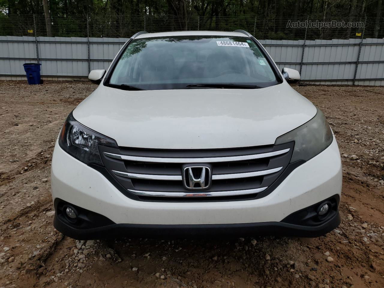 2013 Honda Cr-v Exl White vin: 5J6RM3H76DL003823