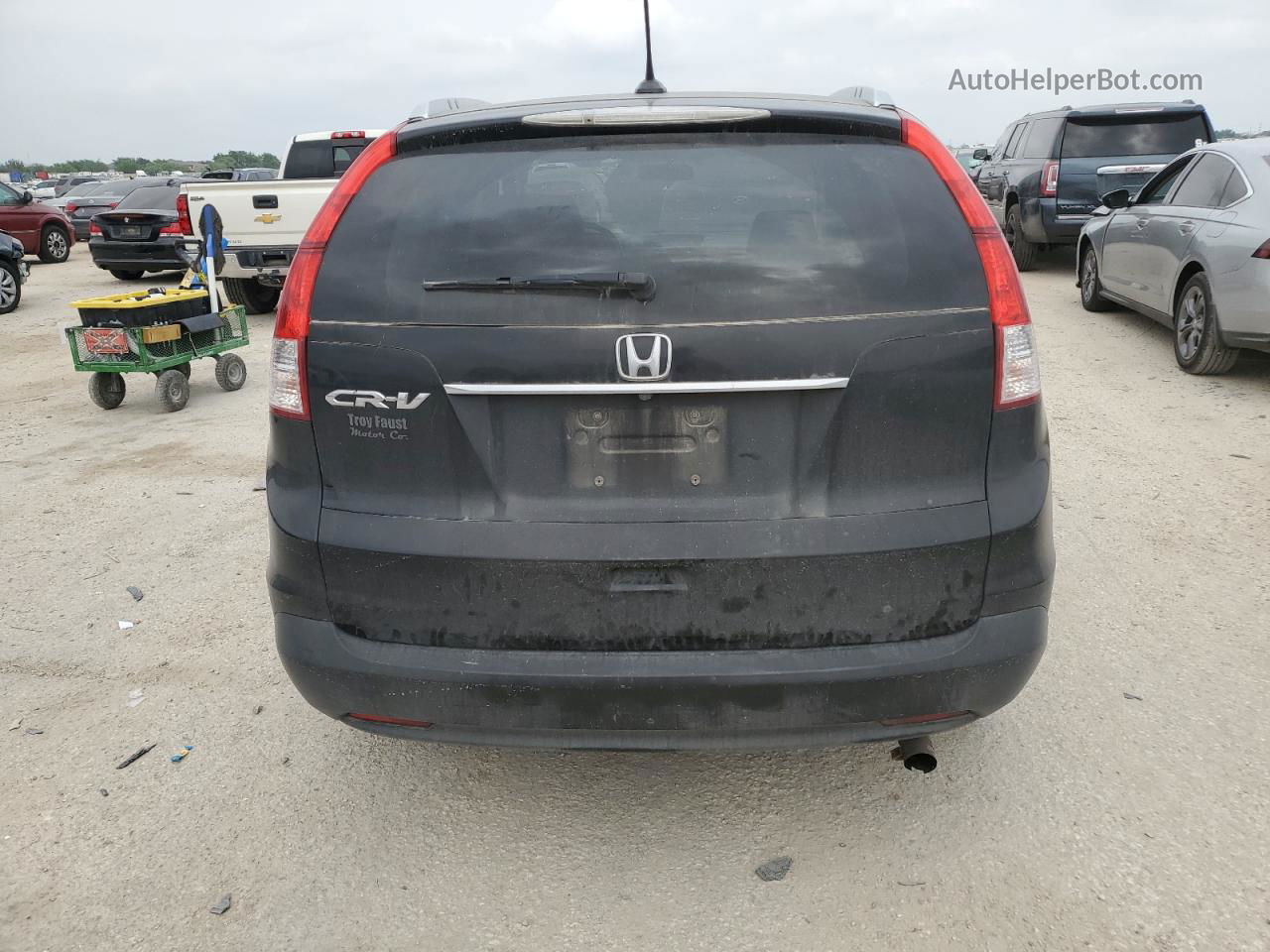 2012 Honda Cr-v Exl Black vin: 5J6RM3H77CL044928