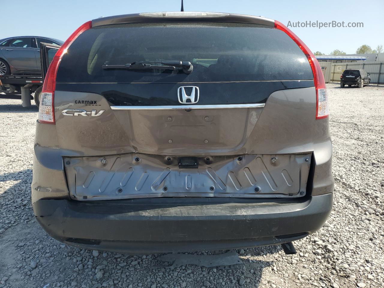 2013 Honda Cr-v Exl Tan vin: 5J6RM3H77DL015317