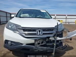 2013 Honda Cr-v Ex-l White vin: 5J6RM3H77DL046339