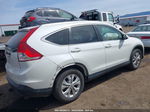 2013 Honda Cr-v Ex-l White vin: 5J6RM3H77DL046339