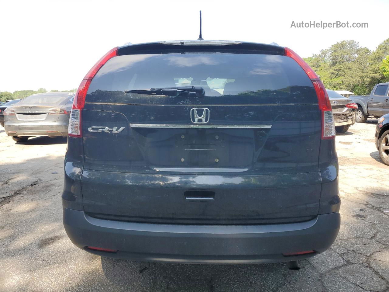 2012 Honda Cr-v Exl Black vin: 5J6RM3H78CL001523